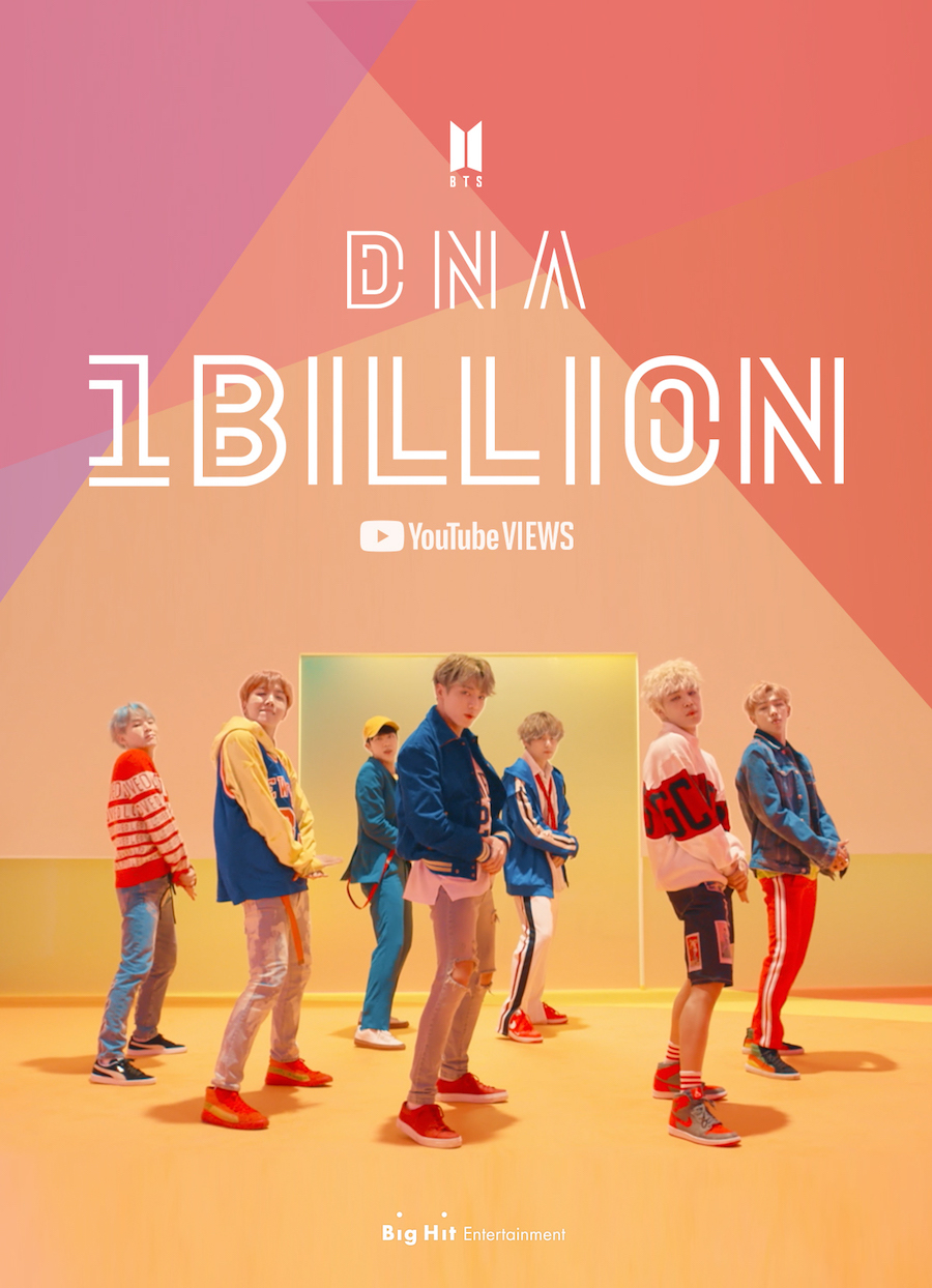 BTS、「DNA」のMVが10億再生を突破 | SPICE - エンタメ特化型情報メディア スパイス