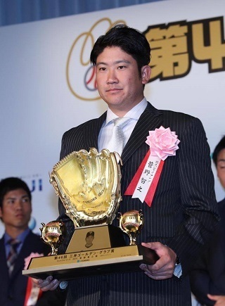 2年連続2回目の受賞となった菅野智之投手