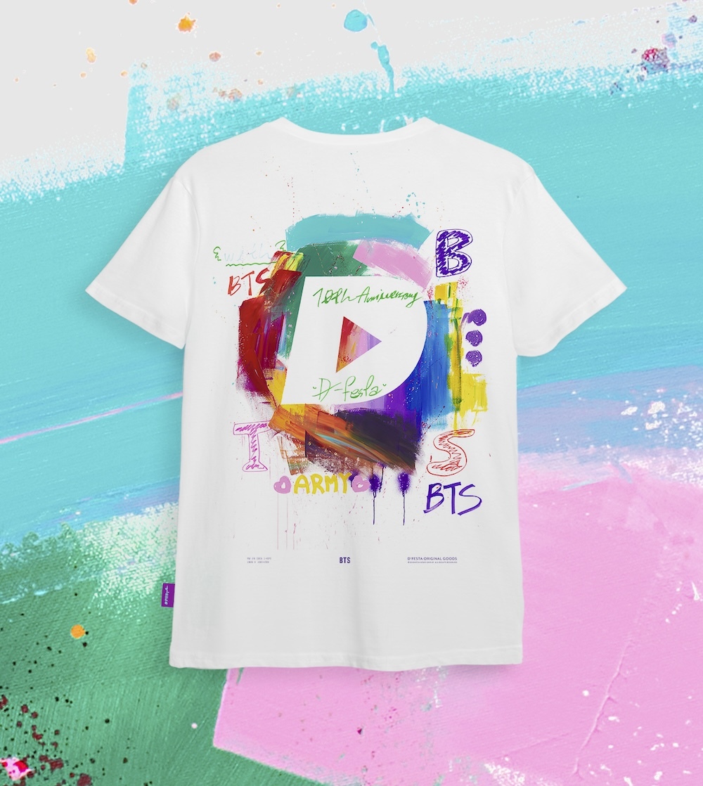 D'FESTAオリジナル Artist painting Tシャツ  各3,960円(税込)／ 全18種 (各グループ2サイズ展開)