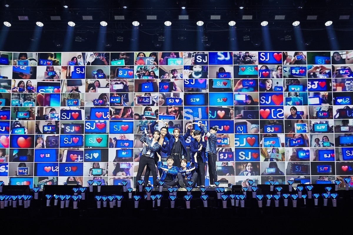 SUPER JUNIOR、オンラインコンサート『Beyond LIVE』で12万3千人 SUPER JUNIOR、オンラインコンサート『Beyond LIVE』で12万3千人