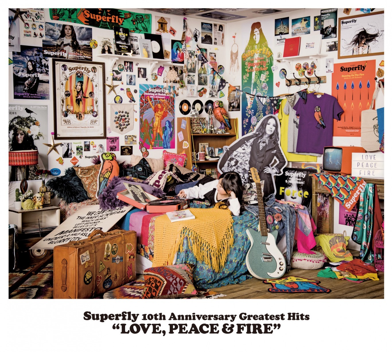 Superfly『LOVE, PEACE & FIRE』通常盤