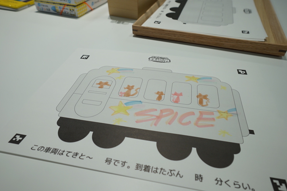 さっそく筆者も「SPICE号」を制作。猫を乗せてみた。