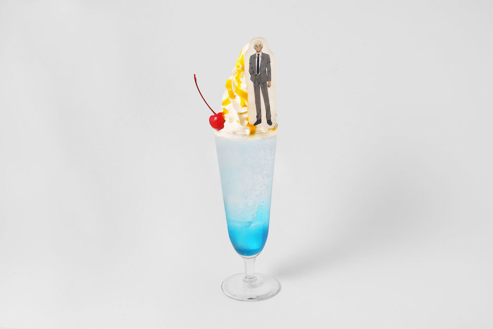 コラボレーションカフェメニュー： 降谷のソーダフロート（税込価格：860円）