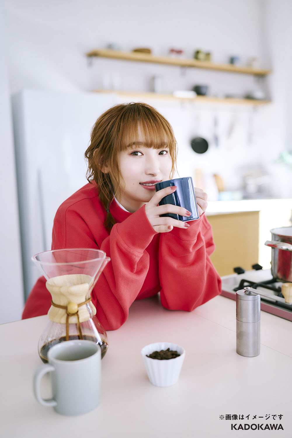 『南條愛乃 カレンダー 2022.04-2023.03』先行カット Photo by Arata Kato