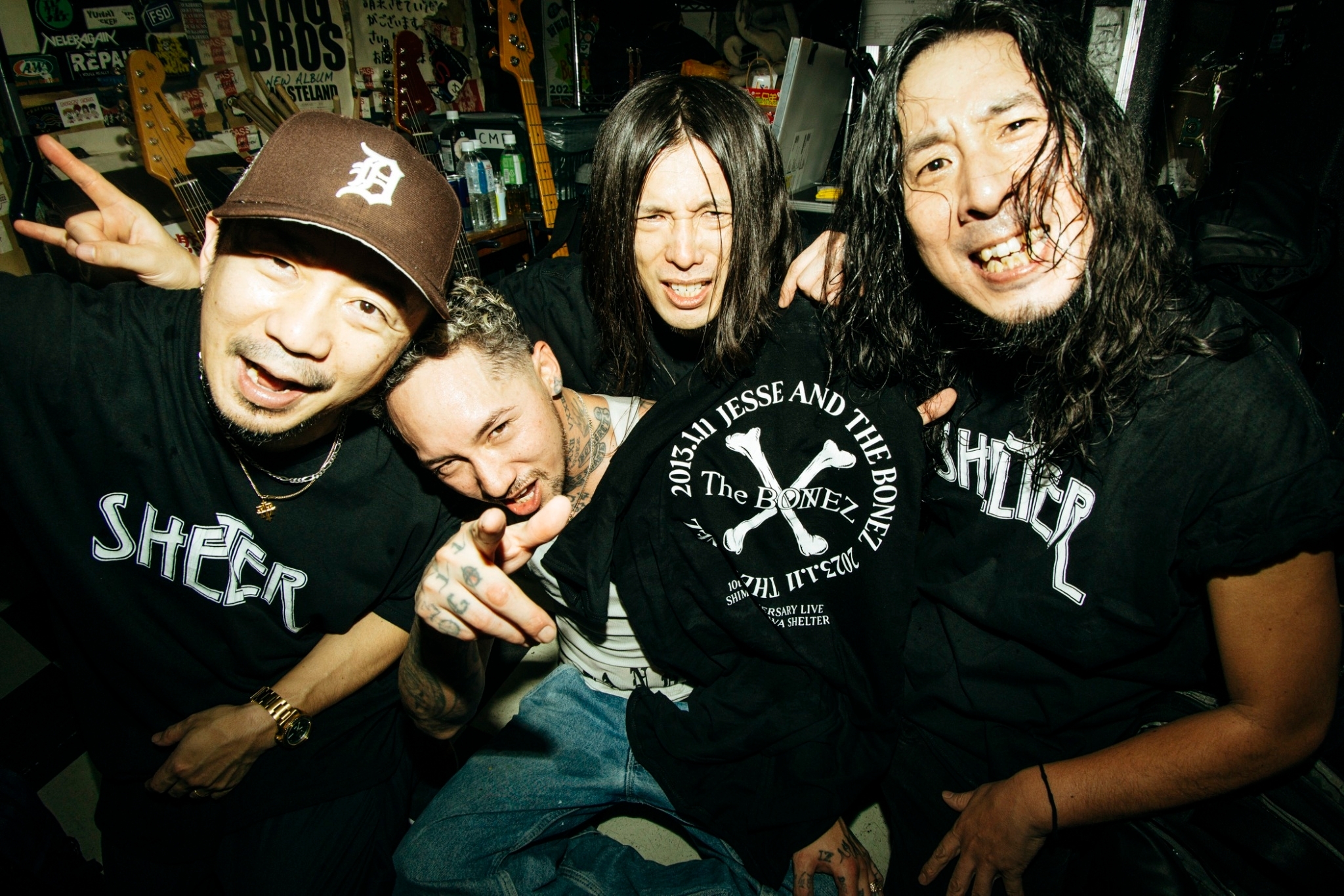 The BONEZ 　Photo by Yoshifumi Shimizu