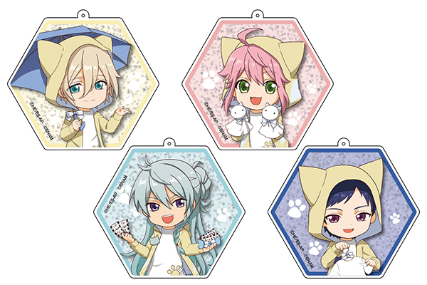 A賞：アクリルキーホルダー （全20種） (C)Happy Elements K.K／あんスタ！アニメ製作委員会 (C)BANDAI NAMCO Amusement Inc.