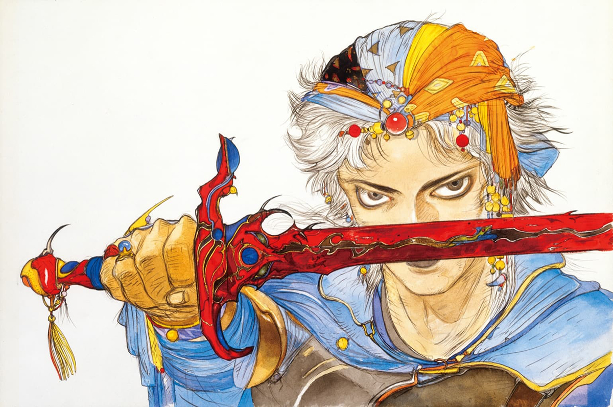 FINAL FANTASYパッケージイラスト (c)1988 SQUARE ENIX CO.,LTD.AllRights Reserved. IMAGE ILLUSTRATION:(c)1988 YOSHITAKA AMANO