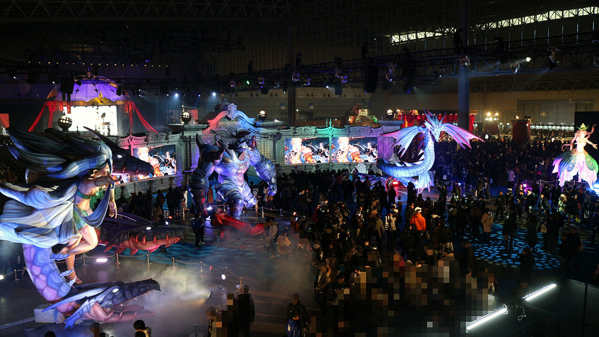 『GRANBLUE FANTASY Fes 2018』会場俯瞰 (C)Cygames, Inc