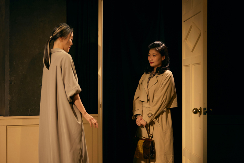 dialogue+1『The Breath of Life』（左から）林田麻里　李千鶴 （撮影：市川唯人）