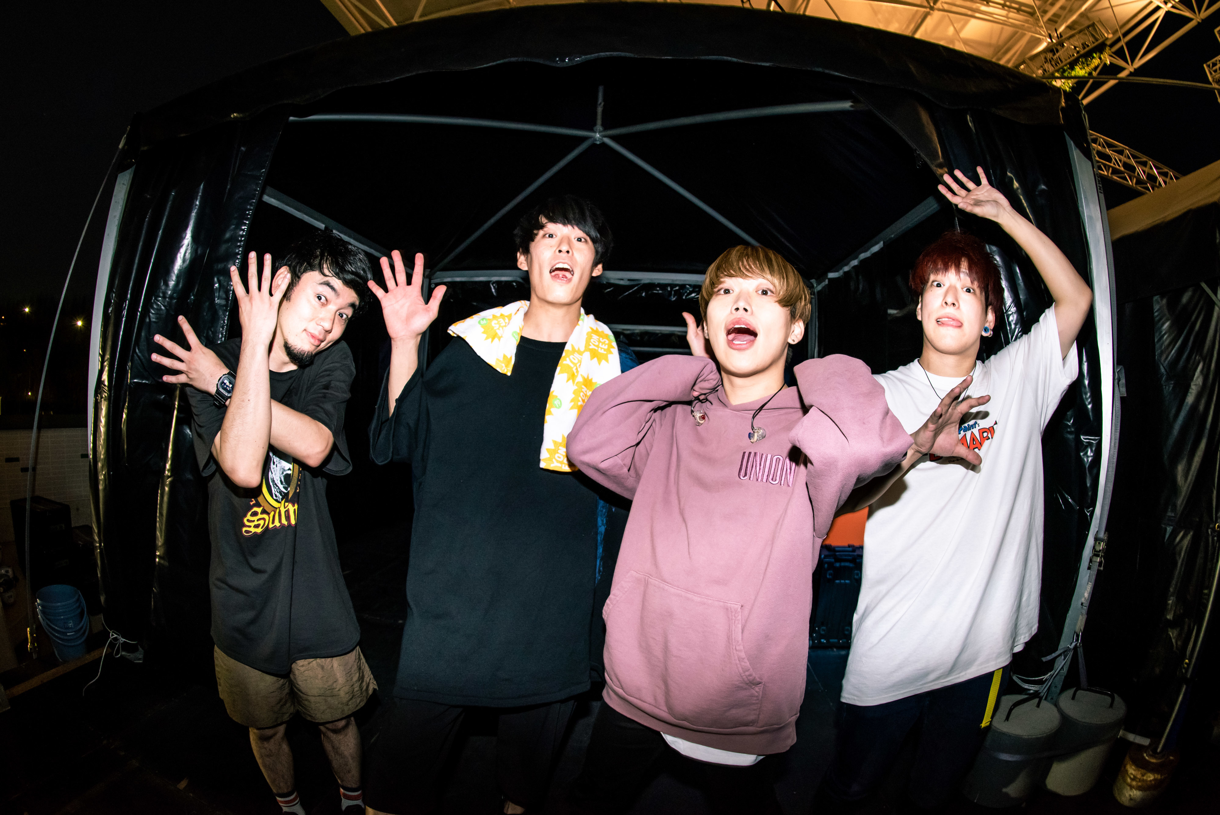 04 Limited Sazabys 　Photo by ヤオタケシ