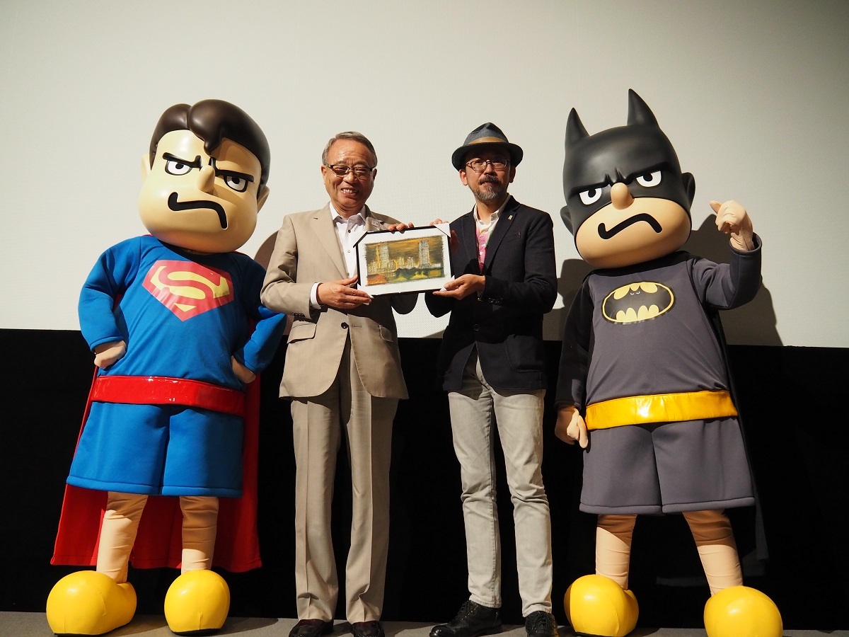 Dcスーパーヒーローズvs鷹の爪団 プレミア試写会で300名が悪戦苦闘 Frogmanの Sns投稿すべてに返信します 宣言に歓声も Spice エンタメ特化型情報メディア スパイス