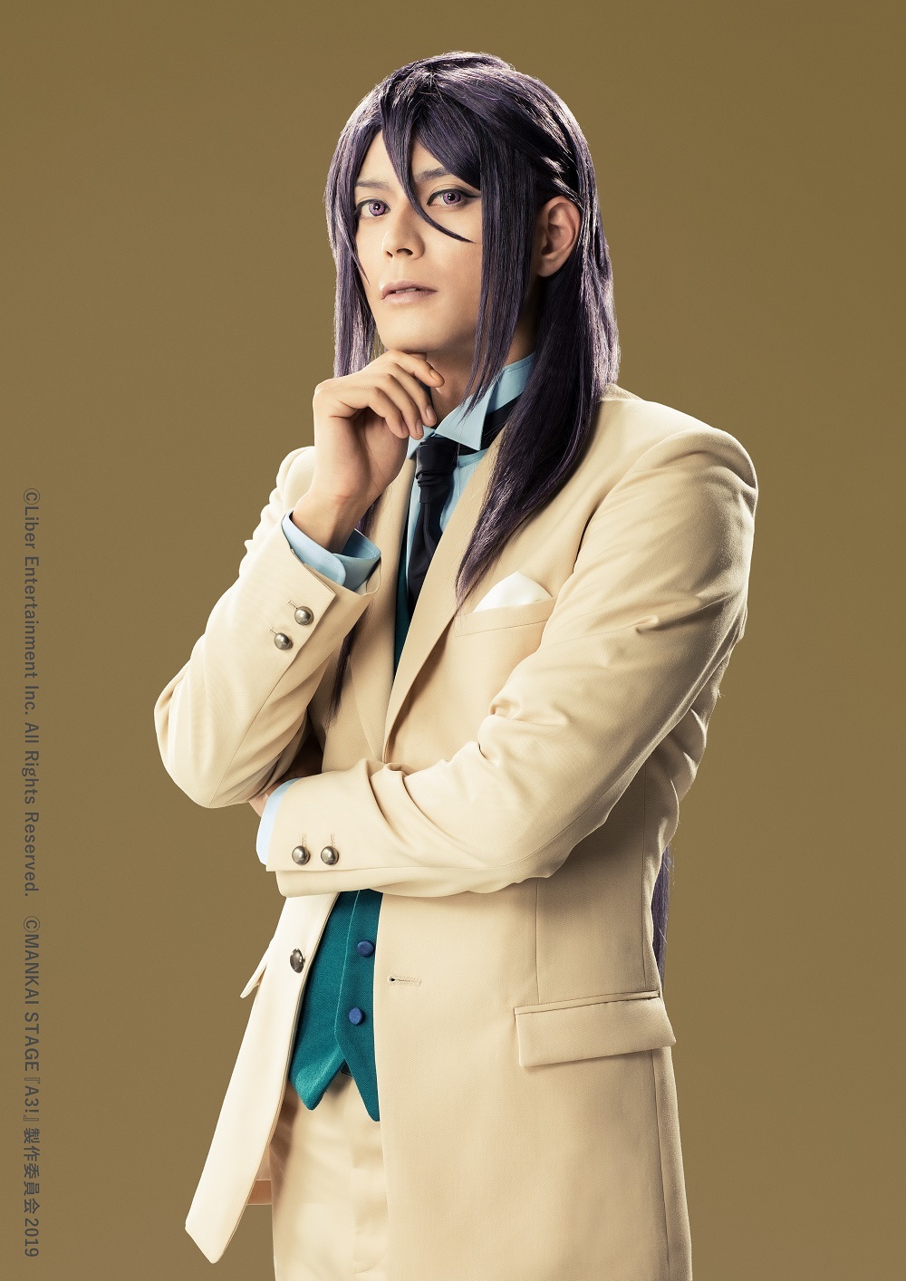 神木坂レニ 役 河合龍之介 (C)Liber Entertainment Inc. All Rights Reserved. (C)MANKAI STAGE『A3!』製作委員会 2019