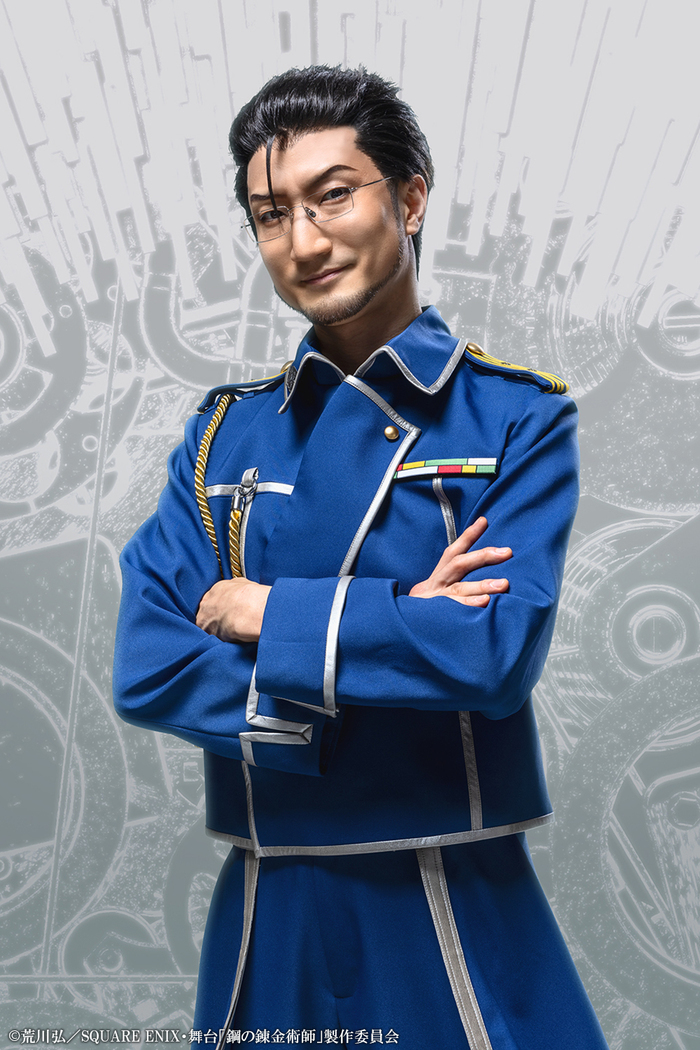 マース・ヒューズ 役：岡本悠紀 (C)荒川弘／SQUARE ENIX・舞台「鋼の錬金術師」製作委員会