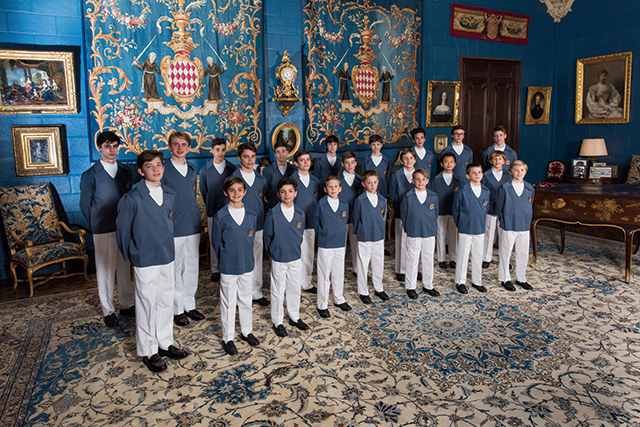 モナコ少年合唱団 ©Gaetan Luci – Palais Princier de Monaco