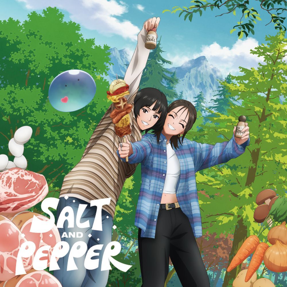 chelmico「SALT AND PEPPER」CDジャケット