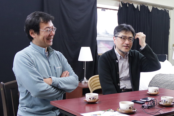 左：山内健司、右：山内ケンジ