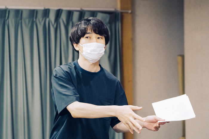 大石将弘 （稽古場写真：伊原正美）