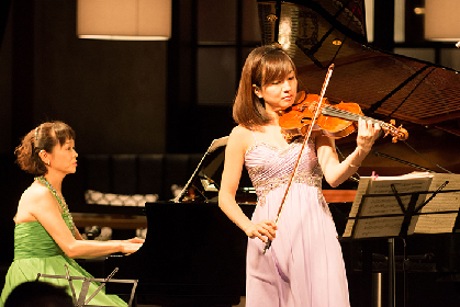 ヴァイオリニスト・奥村愛が贈るミニコンサート 「クラシックを子供の時から身近に」