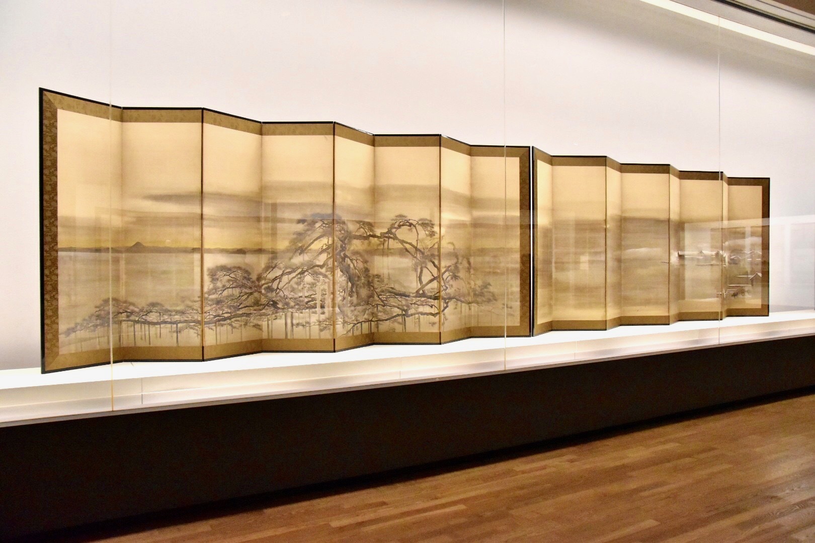 岸竹堂 《大津唐崎図》 明治9年（1876） 株式会社 千總蔵 東京展：前期展示