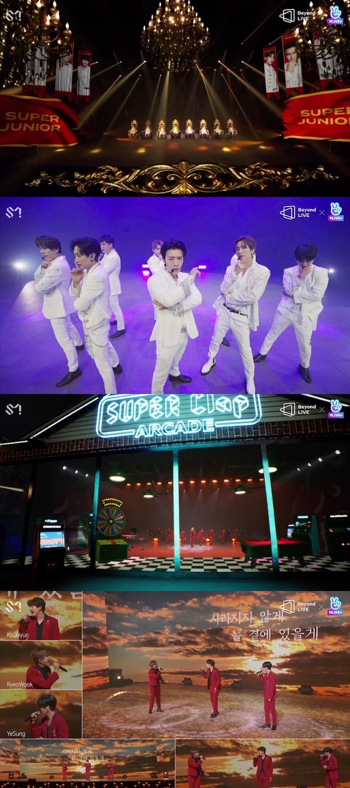 Super Junior オンラインコンサート Beyond Live で12万3千人のファンを魅了 Super Junior K R Yの新曲 Home 初披露も Spice エンタメ特化型情報メディア スパイス