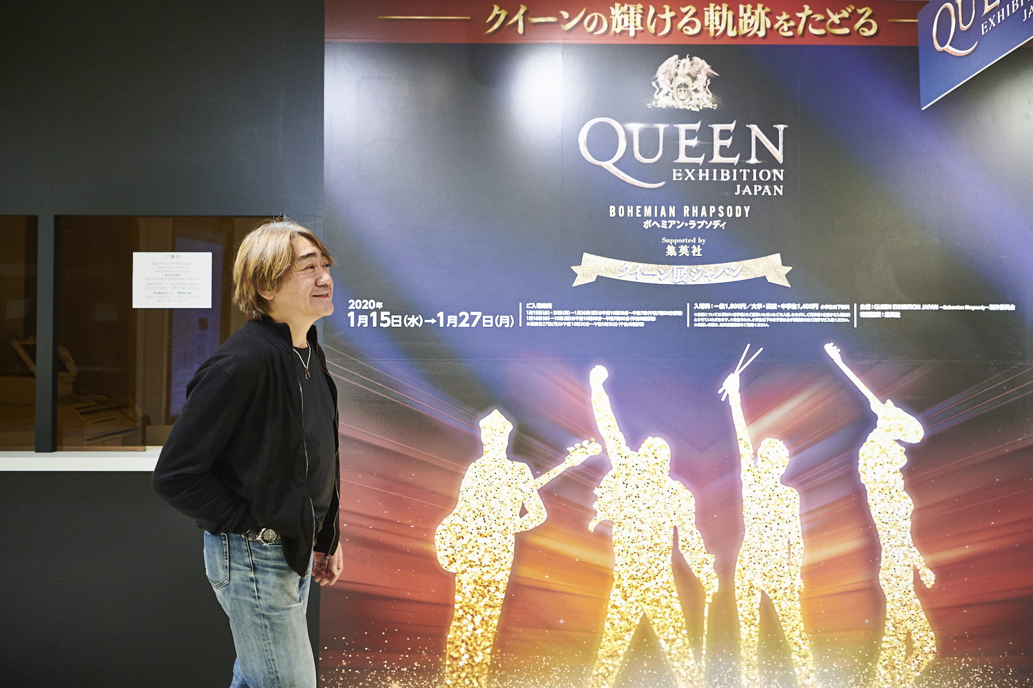 野村義男と巡る Queen Exhibition Japan 日本屈指のギタリスト よっちゃん がクイーン展をロックに解説 Spice エンタメ特化型情報メディア スパイス