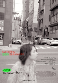 Cody・Lee(李)、ニシマケイ（Ba）バースデイイベントにThe Novembersの出演が決定　日比谷野音公演のティザー映像も公開