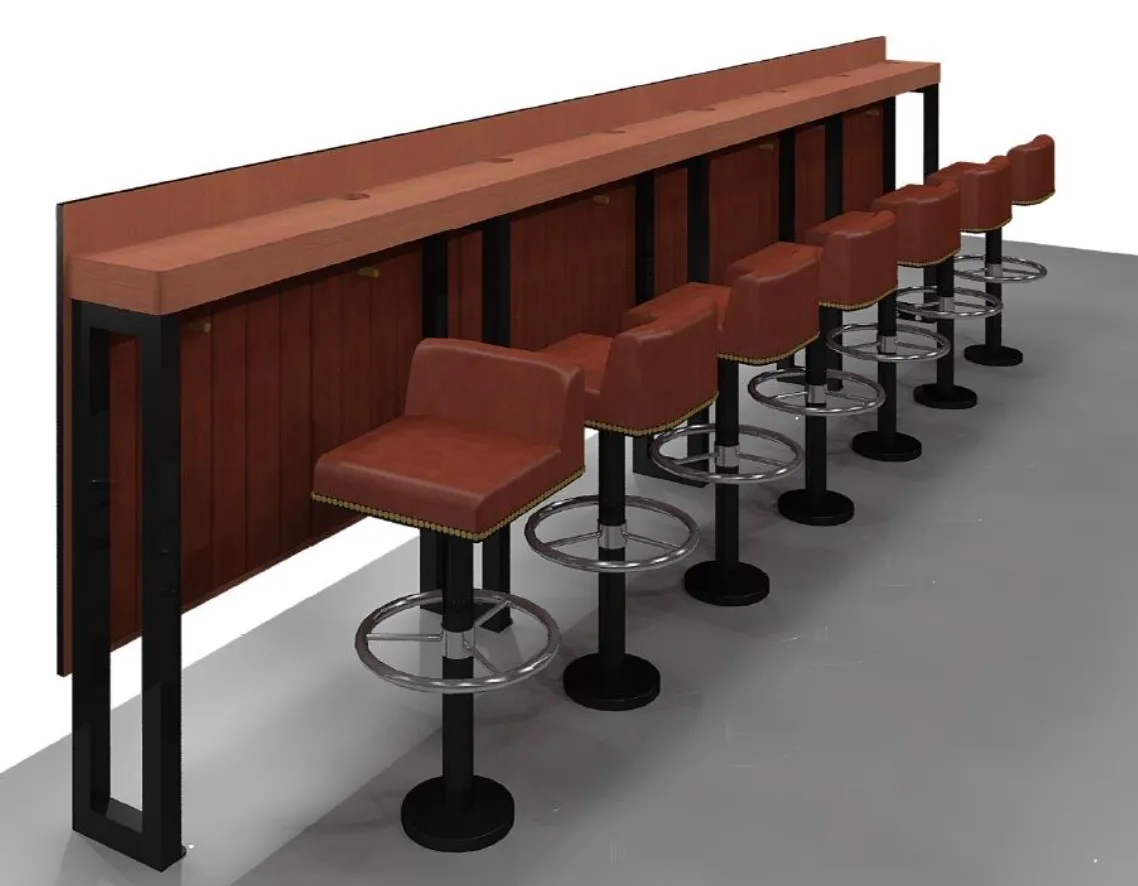 ペア観戦用のカウンター席「CRAFT COUNTER」