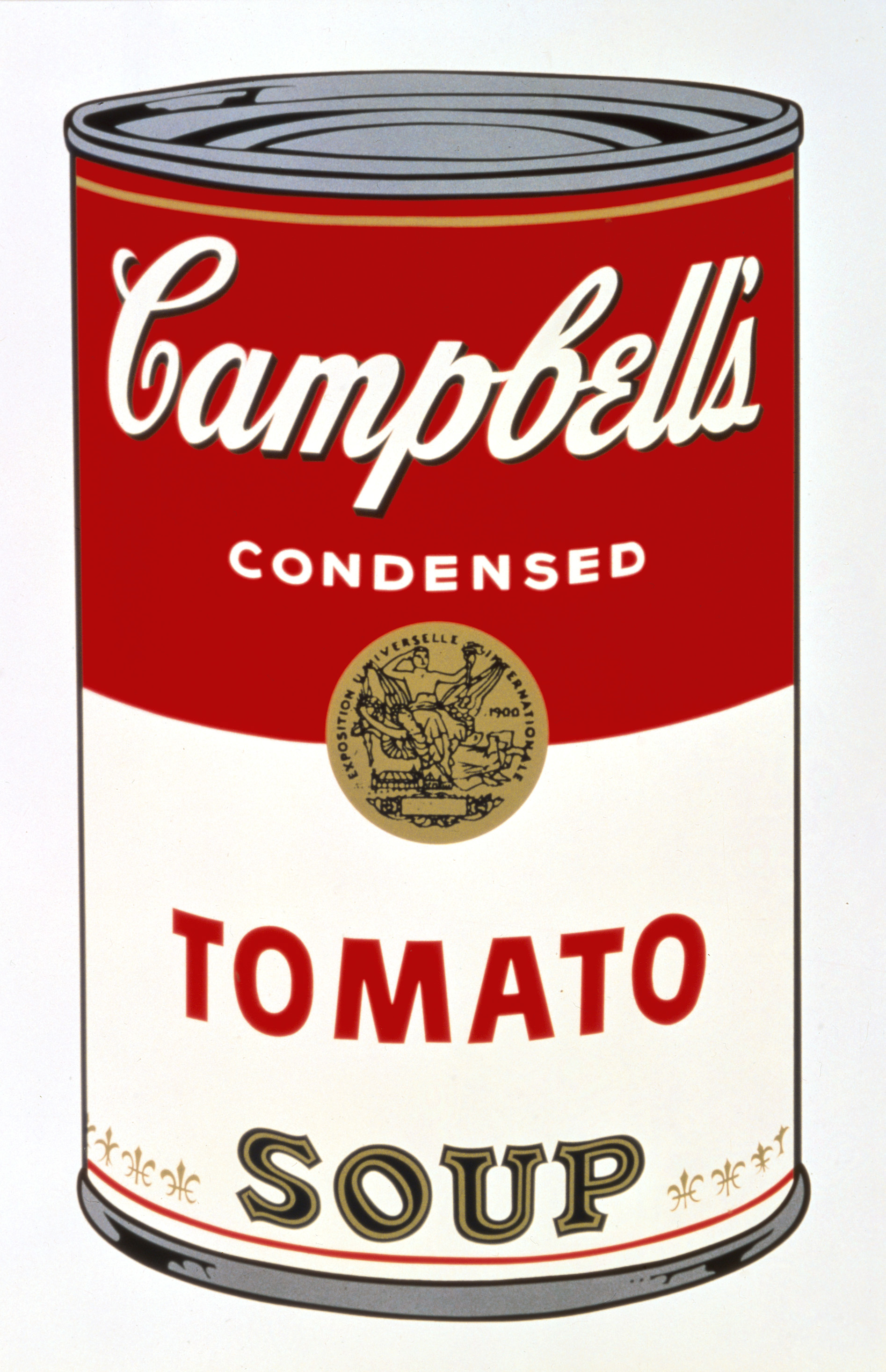 アンディ・ウォーホル 《キャンベル・スープ缶 I：トマト》 1968 年 アンディ・ウォーホル美術館蔵 (C)The Andy Warhol Foundation for the Visual Arts, Inc. / Artists Rights Society (ARS), New York