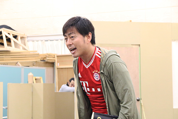 タクフェス『ひみつ』稽古場より　宅間孝行