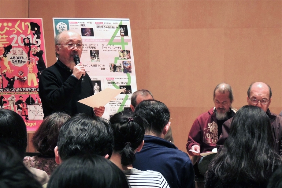 座・高円寺芸術監督 佐藤信氏 （写真提供：座・高円寺）
