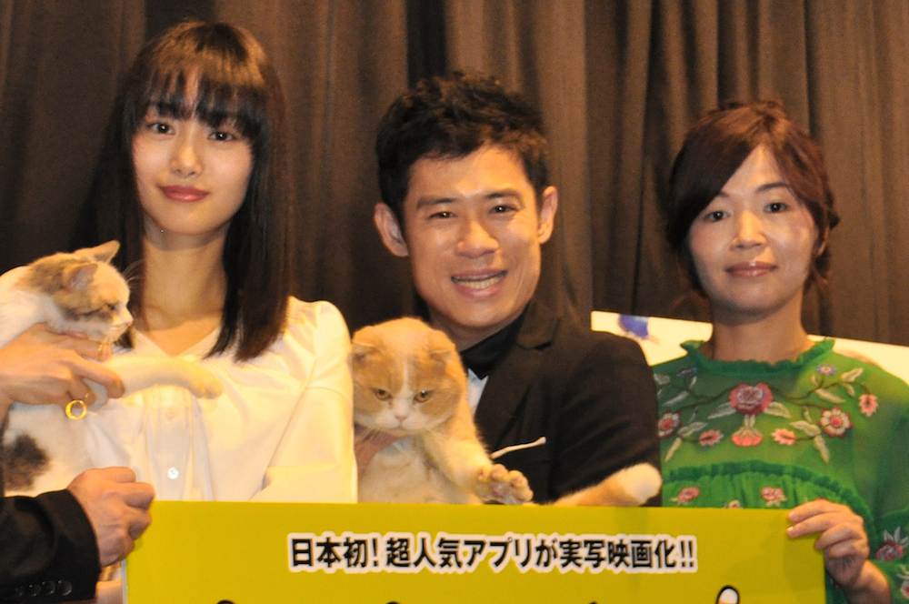 映画 ねこあつめの家 舞台挨拶で大久保佳代子が忽那汐里に笑顔 年前の私を見ているよう Spice エンタメ特化型情報メディア スパイス