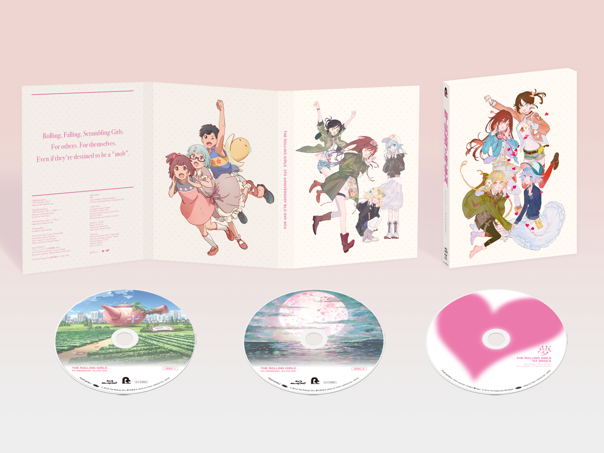 Tvアニメ ローリング ガールズ Blu Ray Box詳細発表 特典cdにはthe Blue Hearts 夢 のカバーを収録 メインキャラ4人の 過去 現在 未来 描き下ろしも Spice エンタメ特化型情報メディア スパイス