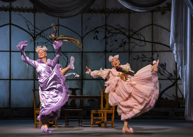 Gary Avis and Luca Acri in Cinderella, The Royal Ballet  ©2023 Tristram Kenton