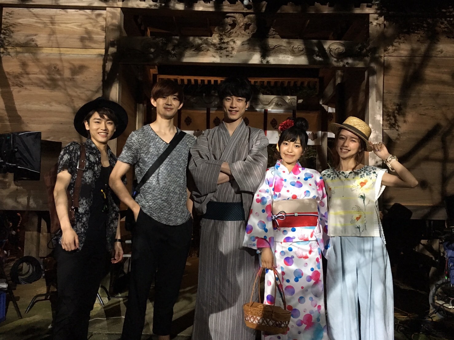 左から、泉澤祐希、竜星涼、坂口健太郎、miwa、真野恵里菜