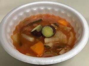 「レッド野菜スープ」（400円）