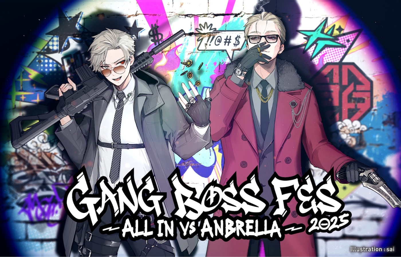 ALLINパーカーギャングボスフェス　GANGBOSSFES 2025 GOODS INFORMATION | GANG BOSS FES 2025 ～ALL IN VS ANBRELLA～