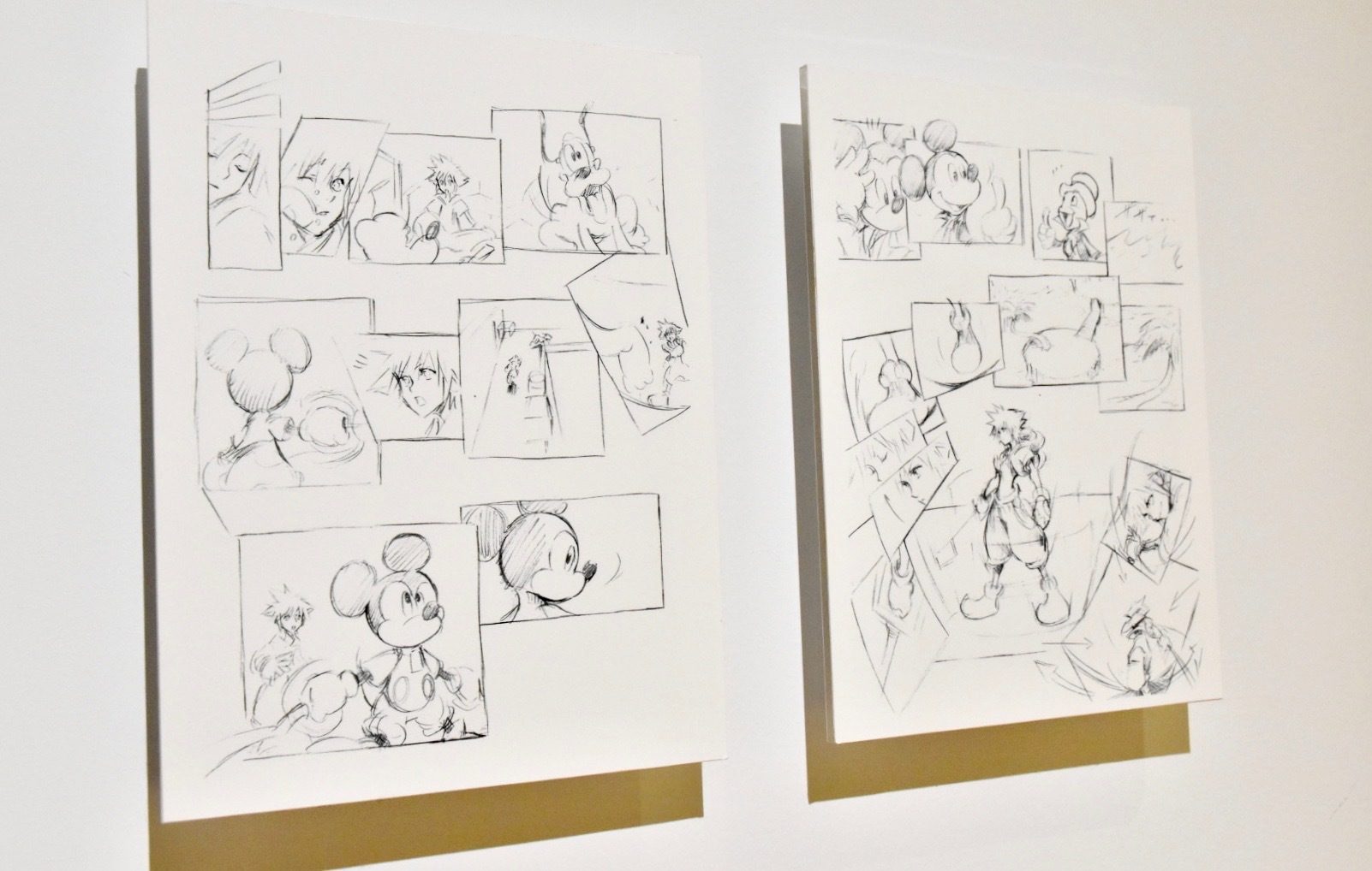 Tetsuya Nomura《Sketches from KINGDOM HEARTS Re:coded》 (C)Disney