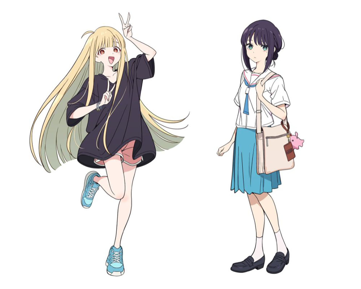 左から、かぐや、酒寄彩葉 (C)コロリド・ツインエンジンパートナーズ