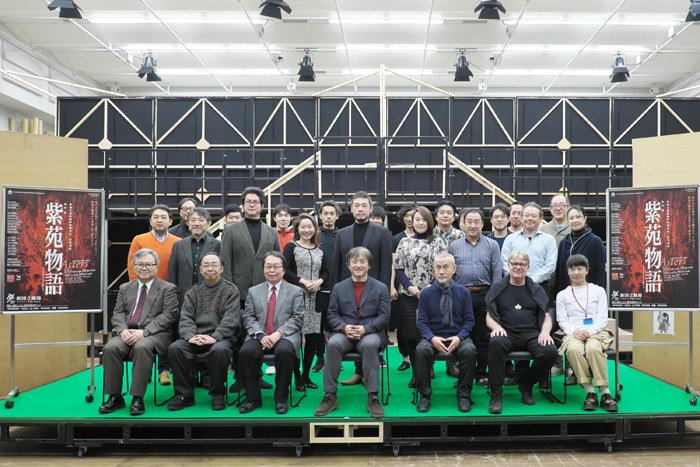 新国立劇場オペラ《紫苑物語》コンセプト説明会にて（2019年2月17日）