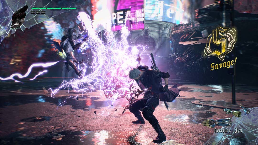 ▲体験版プレイ画面のスクリーンショット例 (C)CAPCOM CO., LTD. 2019 ALL RIGHTS RESERVED.