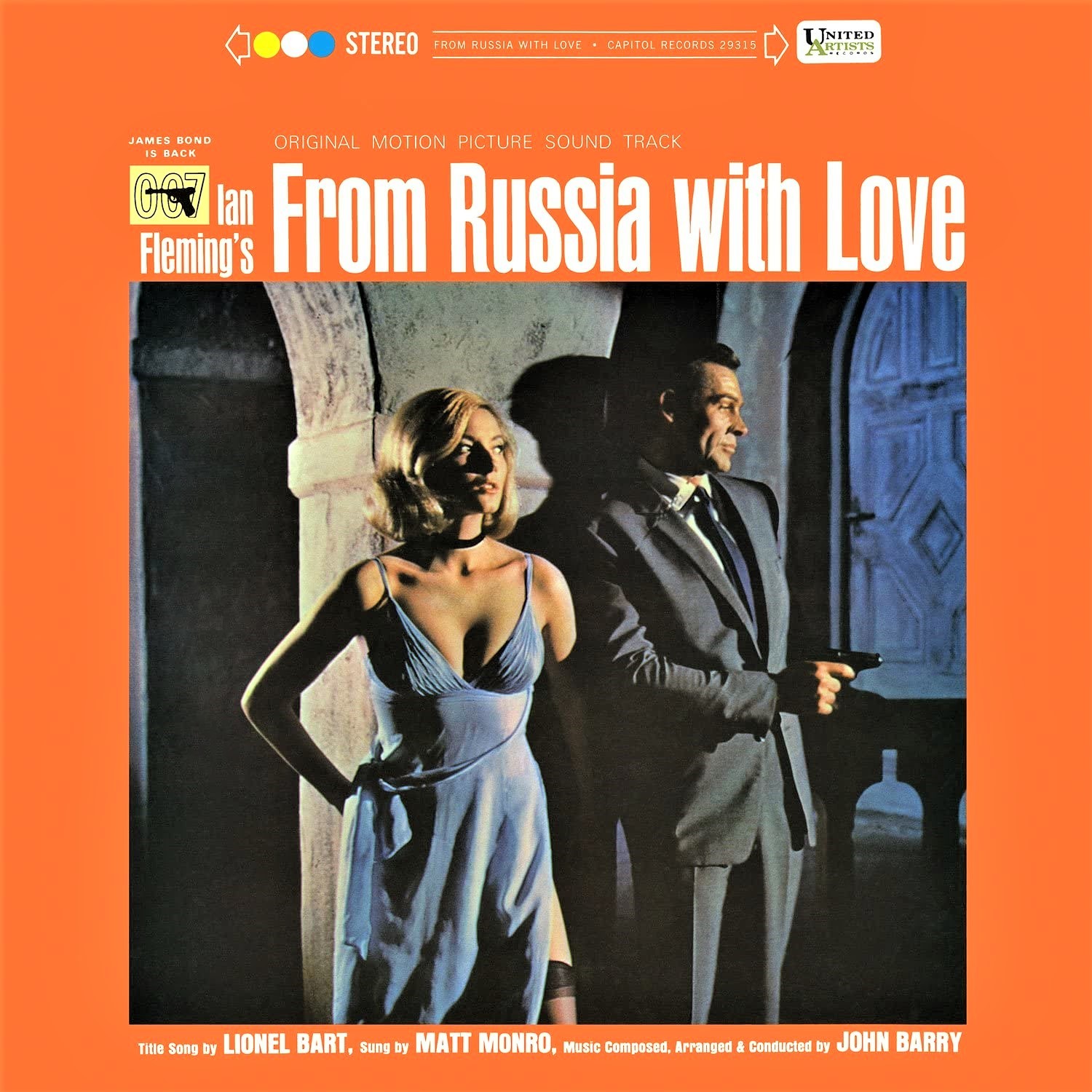 「007  ロシアより愛をこめて」（1963年）のアナログ・サントラ盤