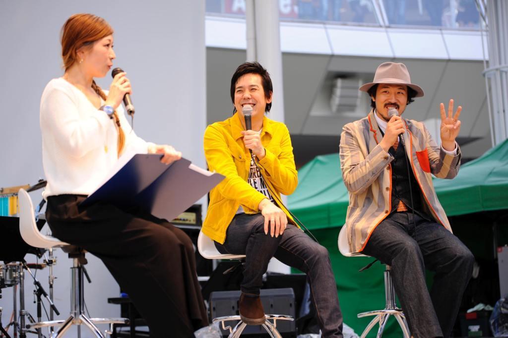 トークコーナーのようす 撮影=山本佳代子