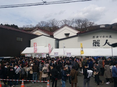 2018年開催「上諏訪街道呑みあるき」の様子