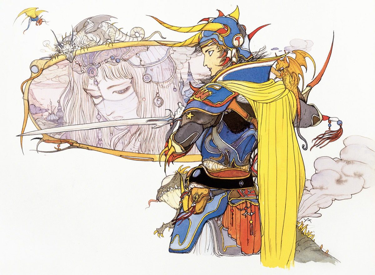 【FINAL FANTASY　王女と光の戦士】(C)1987 SQUARE ENIX CO., LTD. All Rights Reserved.  IMAGE ILLUSTRATION:(C)1987 YOSHITAKA AMANO 