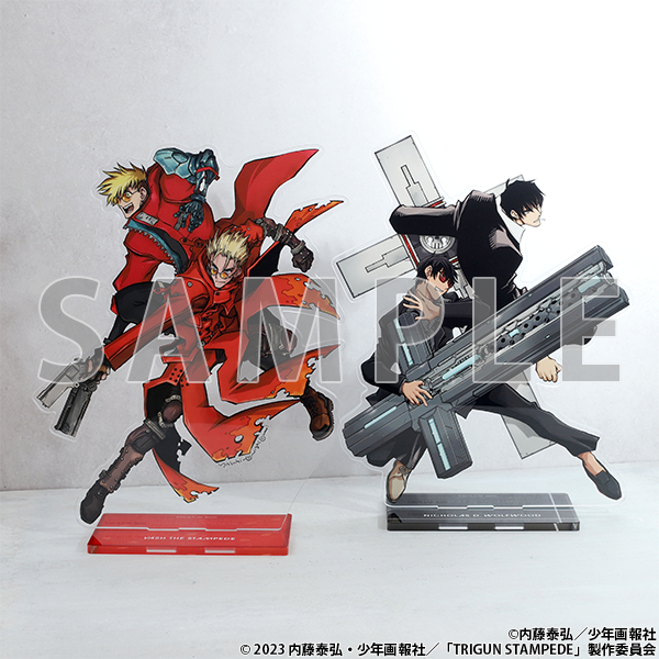 【原作】ビッグアクリルスタンド（2種）　各4,400円（税込） 発売元：ムービック