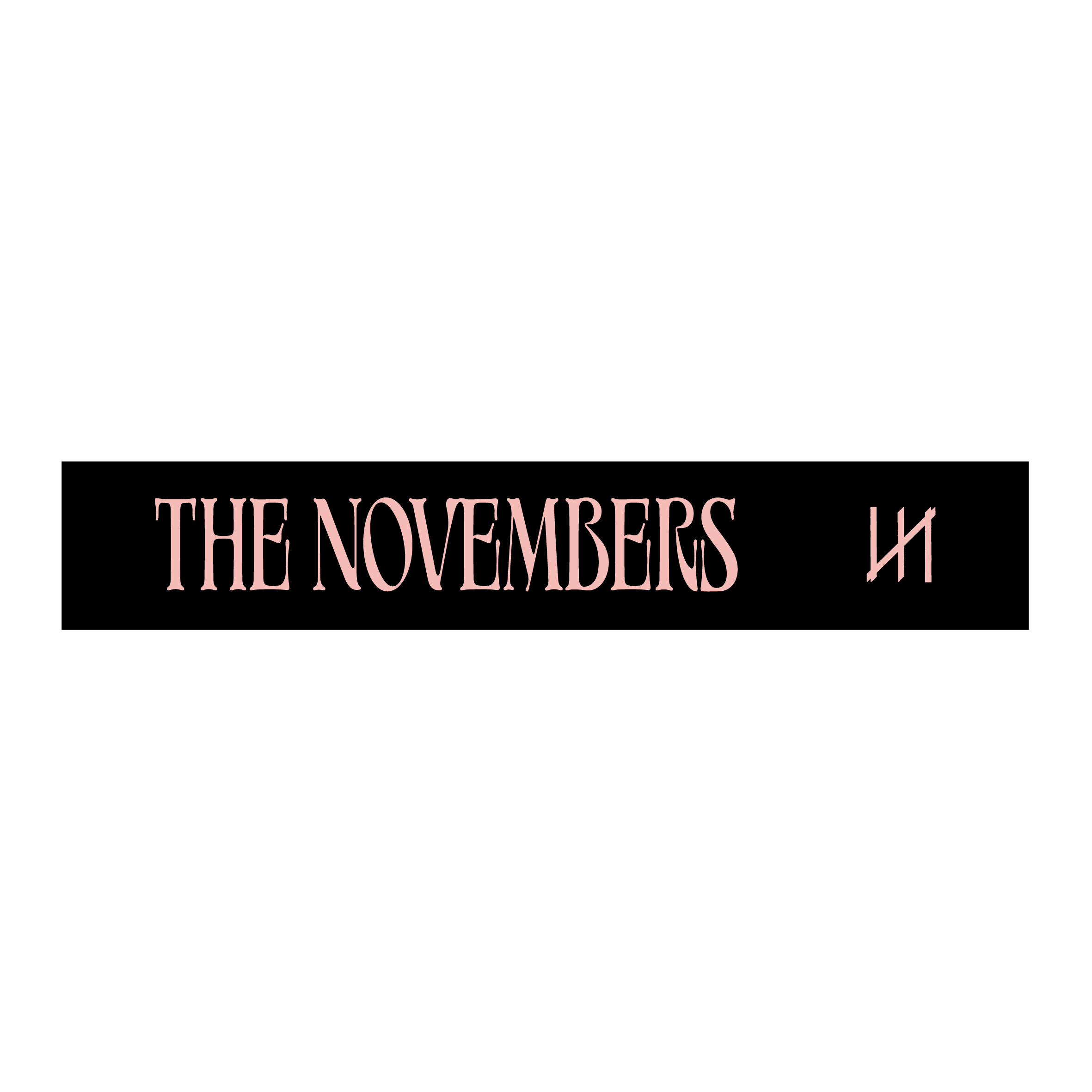 『THE NOVEMBERST』マフラータオル