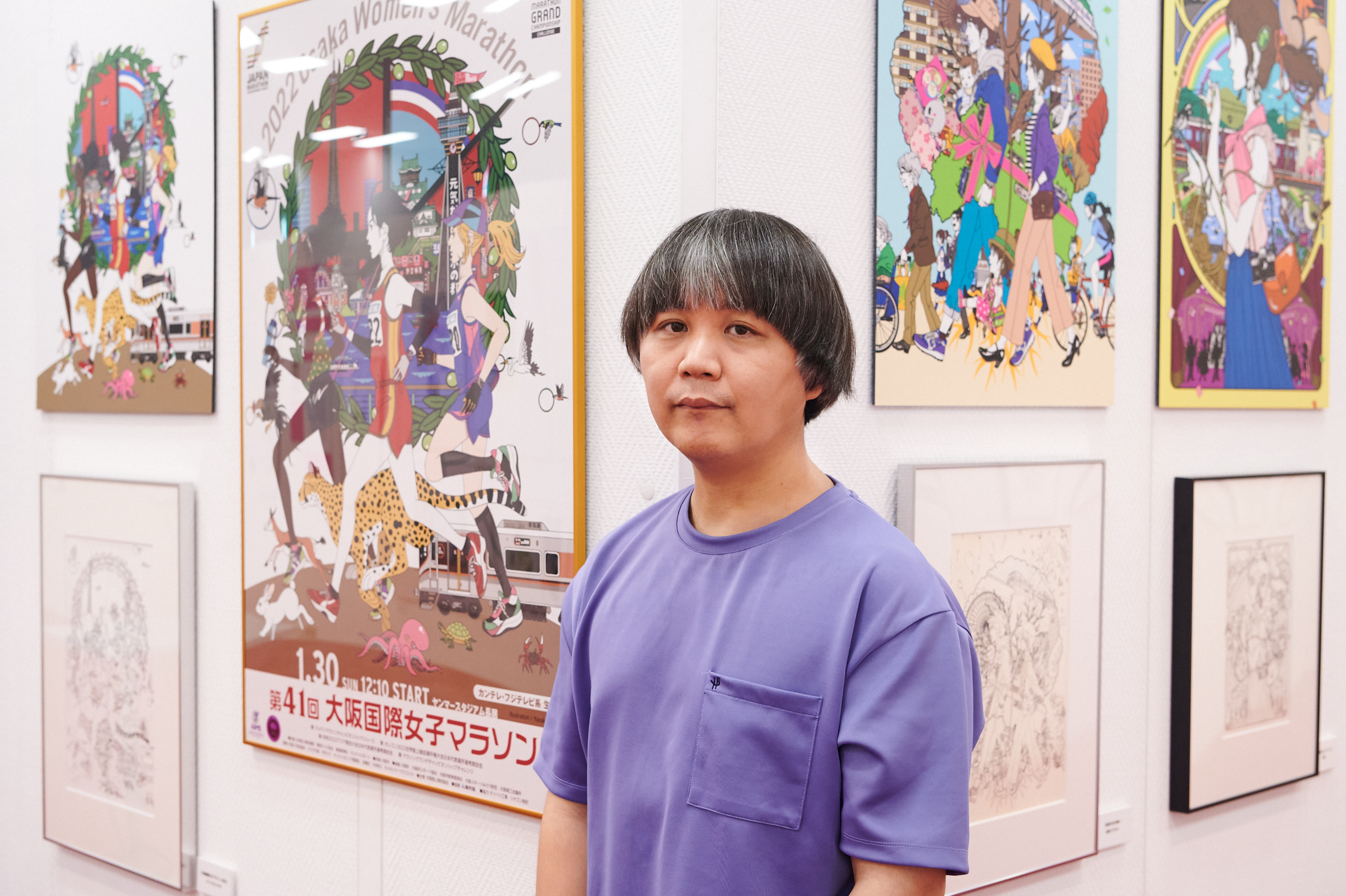 中村佑介 謎解きはディナーのあとで 表紙など年の仕事を振り返る展覧会を機に 職業 イラストレーター への想いを語る Spice エンタメ特化型情報メディア スパイス