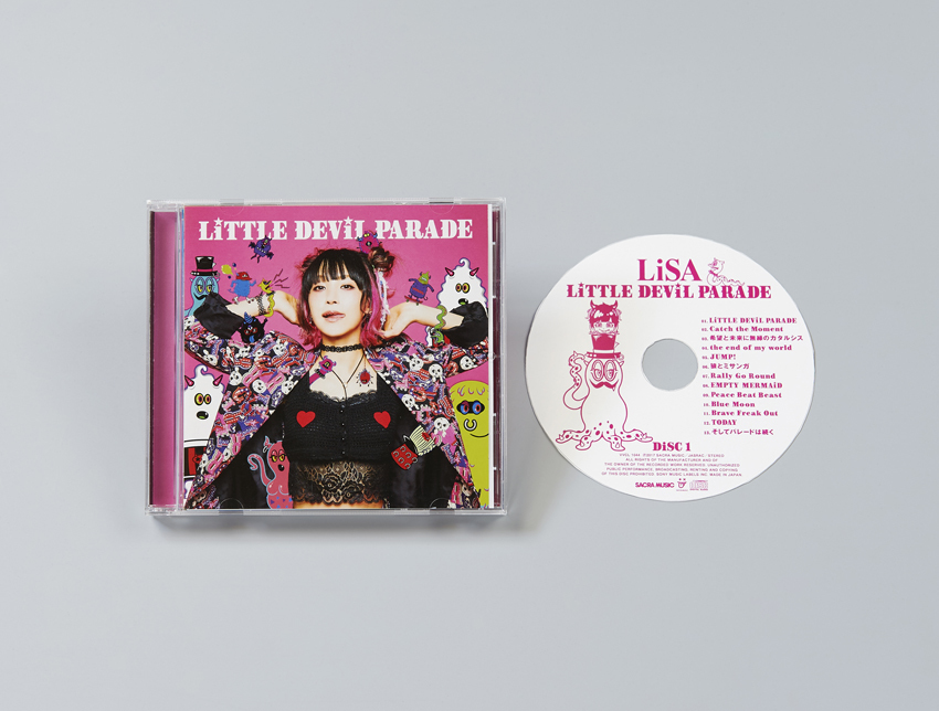 LiSA、新アルバム『LiTTLE DEViL PARADE』の店舗特典を公開 フリー