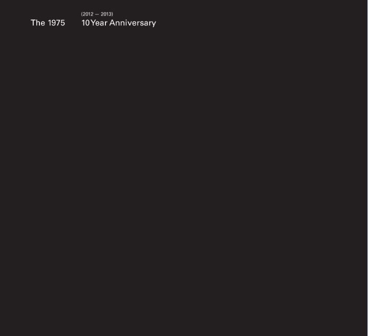 The 1975、デビューアルバム『The 1975』の発売10周年を記念した限定 