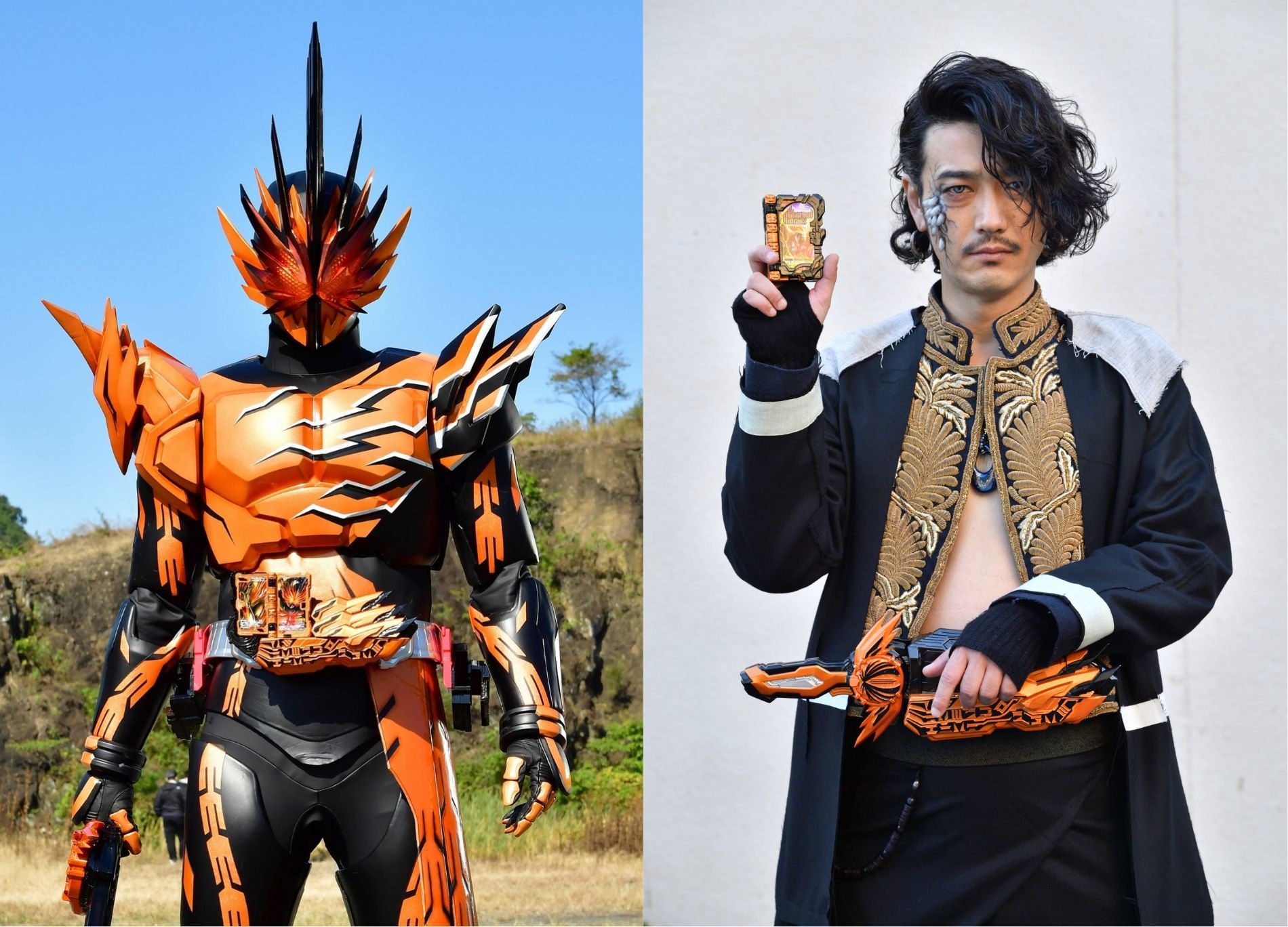 谷口賢志演じるバハト／仮面ライダーファルシオン スーパーヒーロープロジェクト（C）石森プロ・テレビ朝日・ADK EM・東映